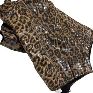 Stylish Leopard Print High Waist Shorts